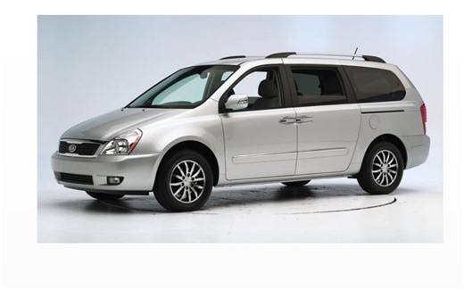 IIHS 2012款起亚Sedona 车顶强度测试