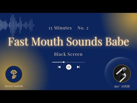 360° Boyfriend ASMR 🤍 | Quick Intense Mouth Sounds Before Heading Out | 15min | Sleep & Relax 🌌