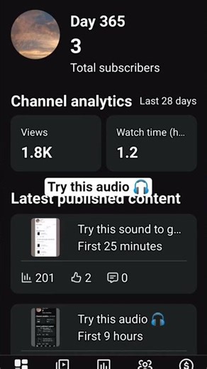 Try this audio 🎧