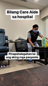 Care Aide sa Hospital #careaide #healthcareassistant #ofw #caregiver | Noel D Dalaguit