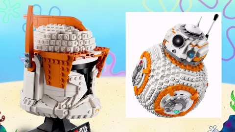 I built an ENTIRE Bikini Bottom in Lego - SpongeBob