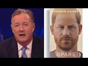 Piers Morgan TRASHES Prince Harry's New Book 'Spare' And His Interviews