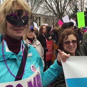 Chicagoans here in DC for #WomensMarch | Mary Ann Ahern