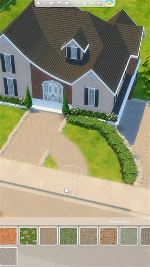 sims 4 landscaping asmr ✨ | daniellebuilds