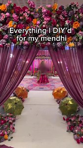 10K views · 39 reactions | Turning imagination into celebration ✨ This DIY Mehendi setup proves that a little creativity goes a long way! Who knew magic could be made with your own hands? Via: @anicreates_ #MehendiMood #DIYDreams #WeddingVibes | Weddingz.in | Facebook