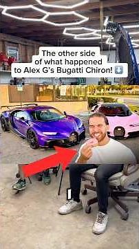 THE OTHER SIDE OF THE ALEX G BUGATTI CHIRON ACCIDENT!