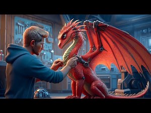 Human Engineer Built Mini Wings for a Flightless Dragon Hatchling—What Happened Next Was Unbelievabl