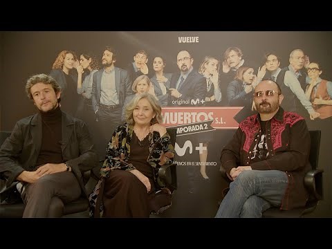 Interview with Diego Martín, Ascen López, and Carlos Areces for "Muertos S.L." Season 2