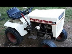 new to me bolens 1050!