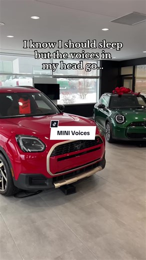 Listen to the voices telling you to buy that MINI #MiniCooper #MiniHatch #FunToDrive #CompactCar #MiniLife