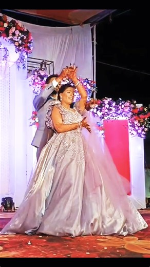Sangeet Night Magic ✨ Bride & Groom Dance ❤️ #shorts #dance #wedding