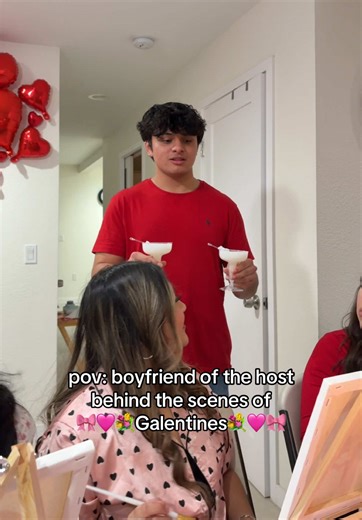 Fred was such a trooper 😭 @lex || #fyp #xyzbca #galentinesday #valentinesday #dadofthegroup