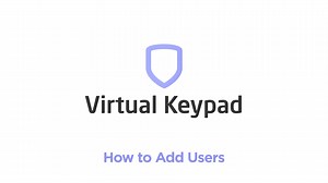 Virtual Keypad - How to Add a User