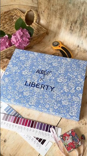 Aurifil x Liberty - A Match Made in Thread Heaven 🧵✨#liberty #aurifilthread #sewinginspiration