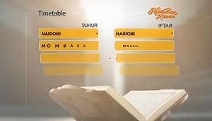 Ramadhan timetable to help you stay aligned with prayer and fasting times. Check daily for the updated timetable Ramadhan Mubarak! | Radio Citizen FM