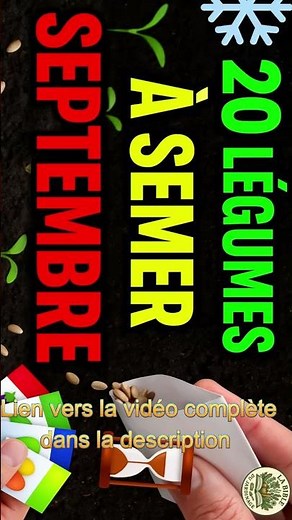 20 Vegetables to Sow in September short #vegetable garden #garden #gardening