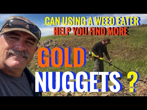 Can using a Weed Eater help you find more Gold Nuggets ?