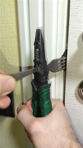 Make a Door Lock Using a Fork! 😱🔒 | Smart Home Hack