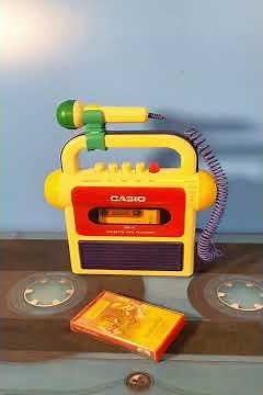 Cassette recorder for kids #casio #sony #compactcassette #vintageaudio #retroaudio #oldschool