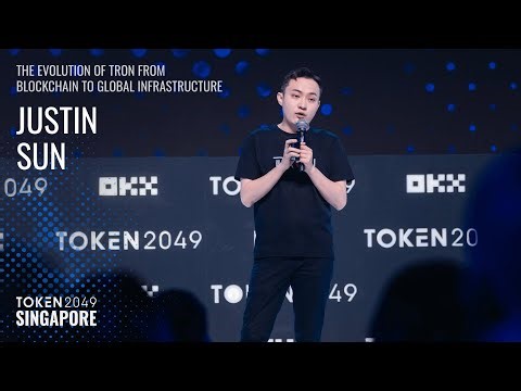Justin Sun - The Evolution of TRON - TOKEN2049 Singapore 2025