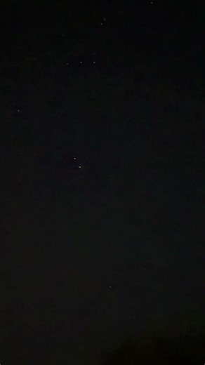 Chinese space station “Tiangong” flying to overhead while setting up my telescope