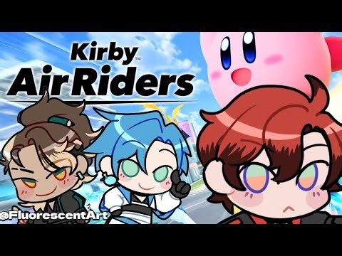 【KIRBY AIR RIDERS】Boys Crave City Trial | Collab w/ Regis Altare, Goldbullet, Machina X Flayon(!?)