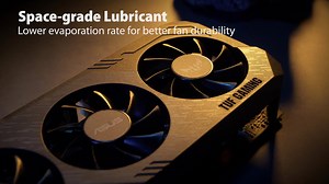 17 reactions |  Sound on!​ Introducing a more durable and steadier graphics card choice -- TUF Gaming X3 Radeon™ RX 5700 Series! ​ The Space-grade Lubricant brings the durability of dual ball bearings to quieter sleeve bearing designs. Build your own TUF Gaming setup with flawless compatibility. ​ #ASUS #GPU #TUFGaming | ASUS | Facebook