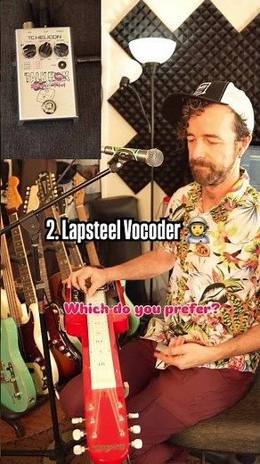 Funk Bass vs Lapsteel Vocoder
