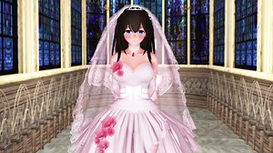 【MMD】ウェディングドレス鷺沢文香さんとイチャイチャするだけ