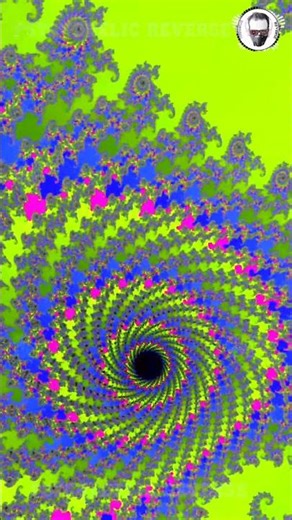 #animation #trippyart #shorts Fractal Harmony: Techno Trance and Trippy Visuals