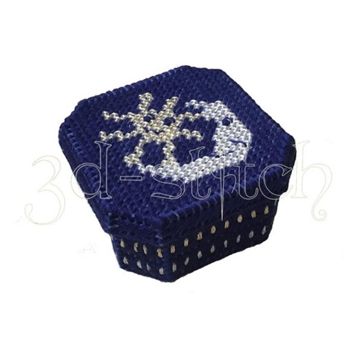 3d Plastic Cross Stitch Sewing Box Embroidery Pattern Pdf: Organizer Cross Stitch Embroidery Perforated Plastic Canvas 3d Box - Etsy