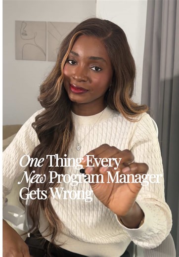 Common project/program manager mistakes beginners make and what the job really requires. Let me know which mistakes you made 👇🏾 #projectmanagementtips #programmanager #projectmanagement #pmtips #careeradvice