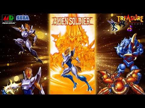 Alien Soldier🦅 -13- Lurk!!! (SEGA GEN/MD) - OST