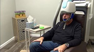 Houston doctors using brain stimulation helmet to treat depression