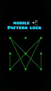 Mobile 📲 pattern lock 🔐 #patterns #mobilelock