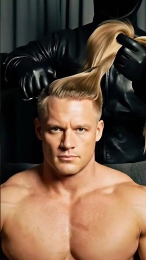 From Long Blond Hair to Bald… Forced Haircut ASMR #bald #headshave #vibes