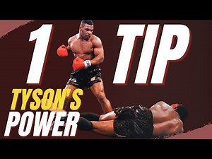 How Mike Tyson Hit So Hard (Technique Breakdown + Training Tip)