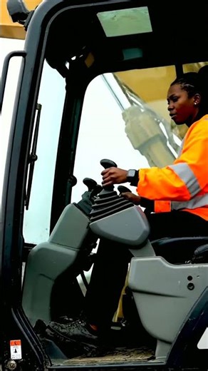 Heavy Excavator Action: Digging Through Mud! 🚧