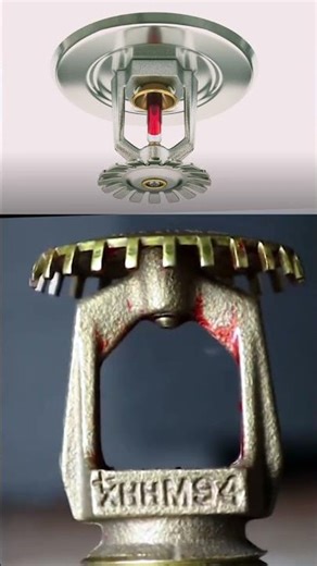 how to work sprinkler in fire system #viralvideo #firefighter #firefighterworkout #engineering