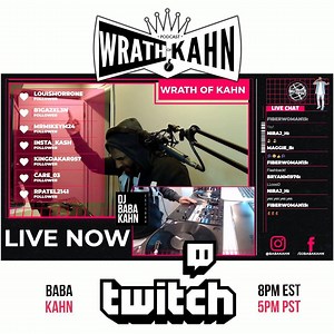 I'm having a blast doing my nightly live stream for you all. Thanks to everyone who has taken a minute of their time to watch and listen. An even bigger THANK YOU goes out to those of you who have followed me on twitch.tv/djbabakahn. See ya tonight at 5pm PST | 8pm EST for more musical insanity like this mix right here...don't believe me? Just hit play and pump up the volume. I went in on this one! | DJ Baba Kahn