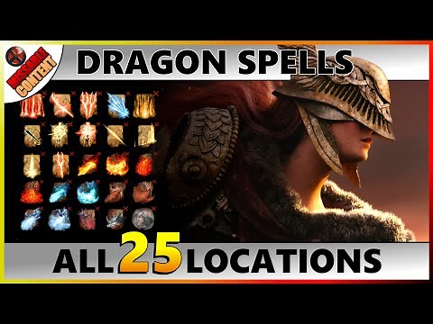 ELDEN RING All Dragon Magic Spell Locations (Dragon Communion & Dragon Cult Incantations)