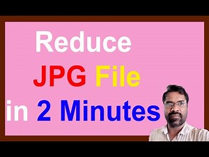 How to Reduce JPG File Size | Decrease JPG File Size in Kannada