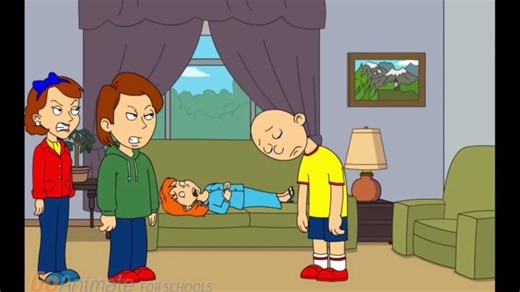 Damn poor Kayloo #goainanimate #caillougetsgrounded