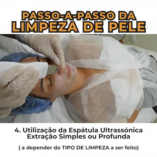 NOSSOS TRATAMENTOS | Passo a passo da LIMPEZA DE PELE