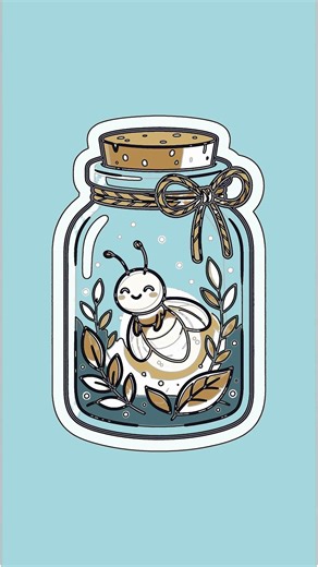 Draw a Glowing Firefly Jar: Easy Steps for Beginners