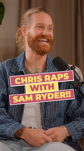 Guys. Chris is rapping again 🙄 🤦🏼‍♀️ Annoyingly, Sam was bang into it! Let’s hope he doesn’t start random raps with all out guests 🤞🏼 | Chris And Rosie Ramsey