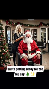 3.2K views · 141 reactions | Santa getting ready for the big day ✨ | Merry Christmas & New Year | Facebook