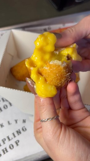 Could these dumplings cure you? 🫢🥟👀☝️ #brooklyndumplingshop #phillyeats #phillyfood #dumplings #macandcheese | Brooklyn Dumpling Shop PHL