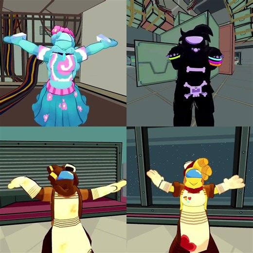 There's a Dancer Among Us? Dumb joke lol but this song has been stuck in my head #amongus #vrchat