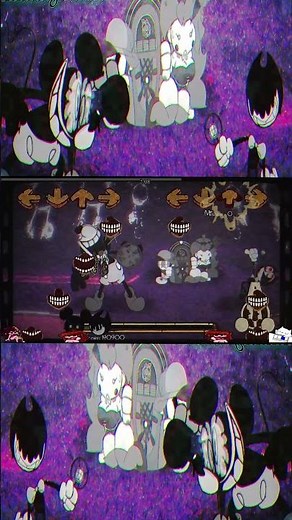 Friday Night Funkin' Bendy and the City of Hell (BatIM FNF Mod) Mickey VS Bendy in Smiling Rush